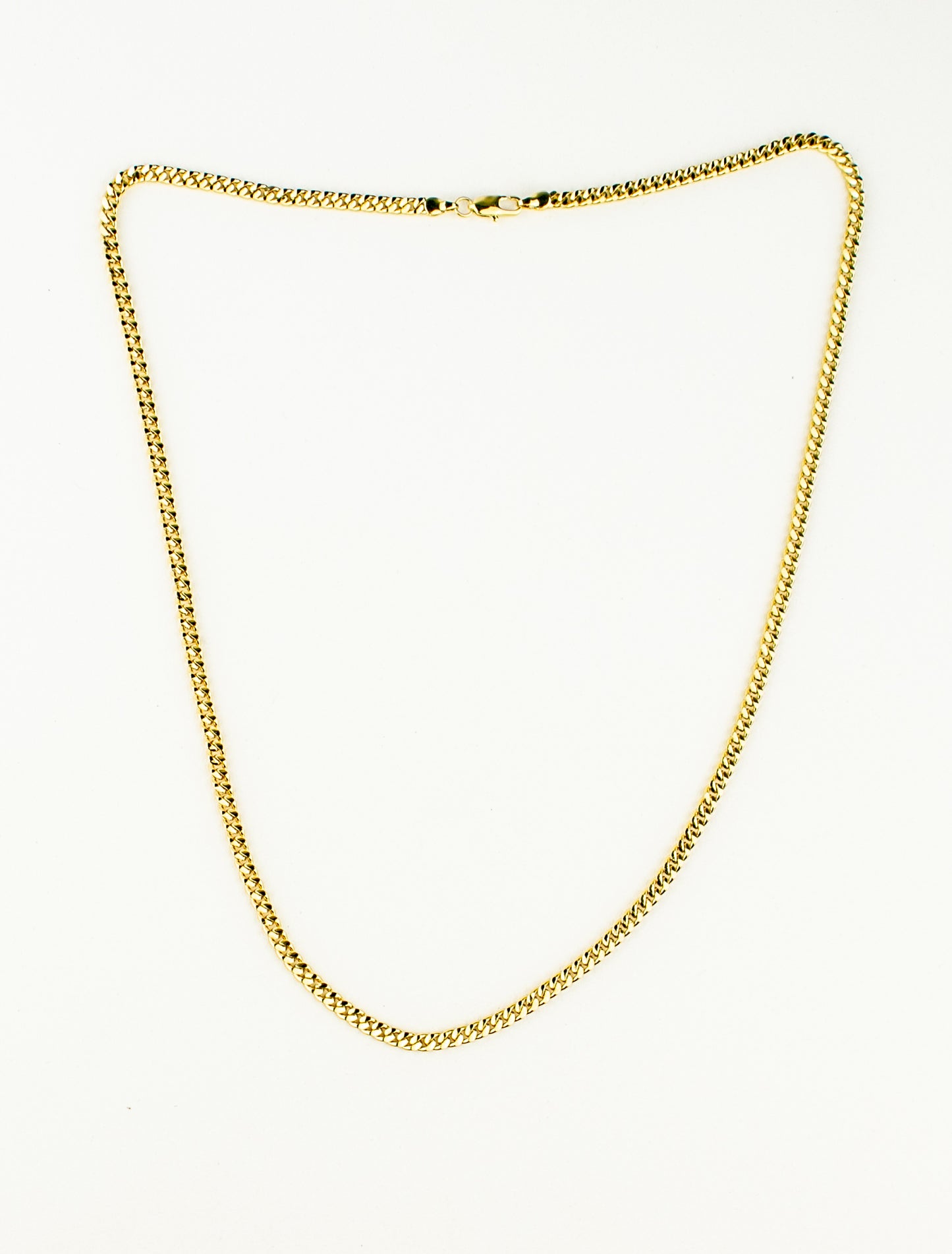 CUBAN LINK CHAIN GOLD FILLED 2MM (CAD-C-06-24)