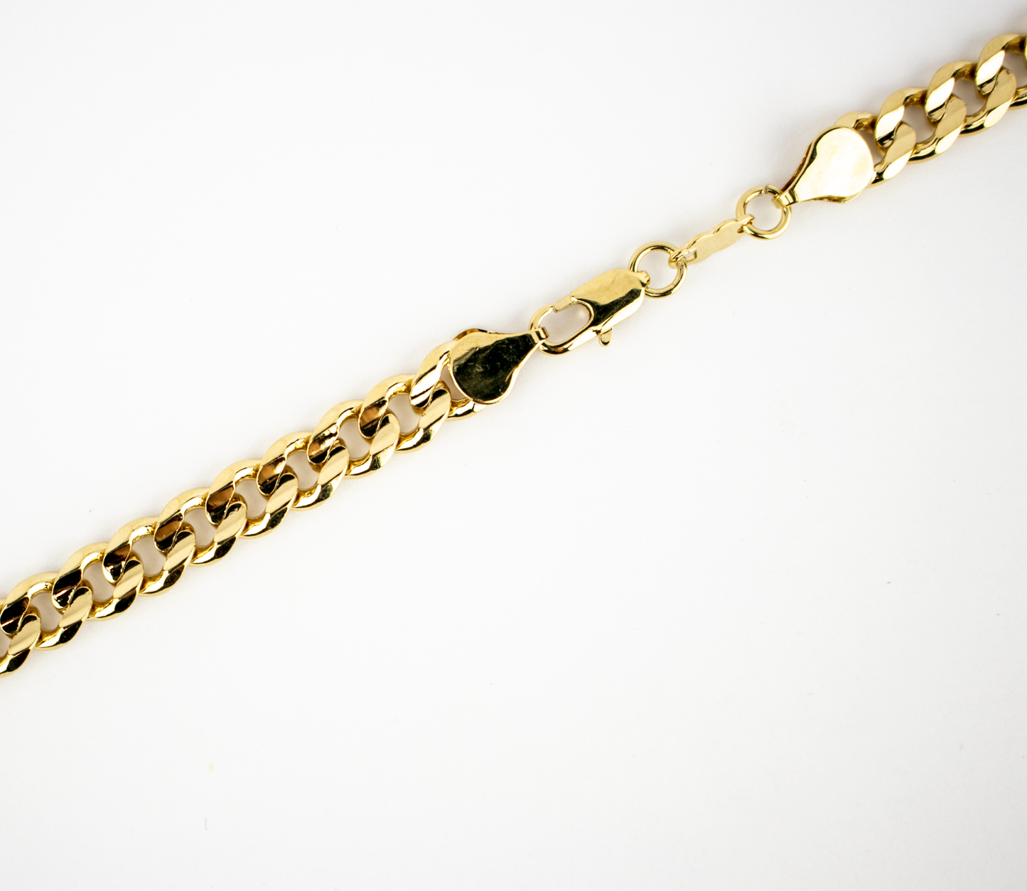 CUBAN LINK CHAIN GOLD FILLED 5MM. (CAD-C-10)