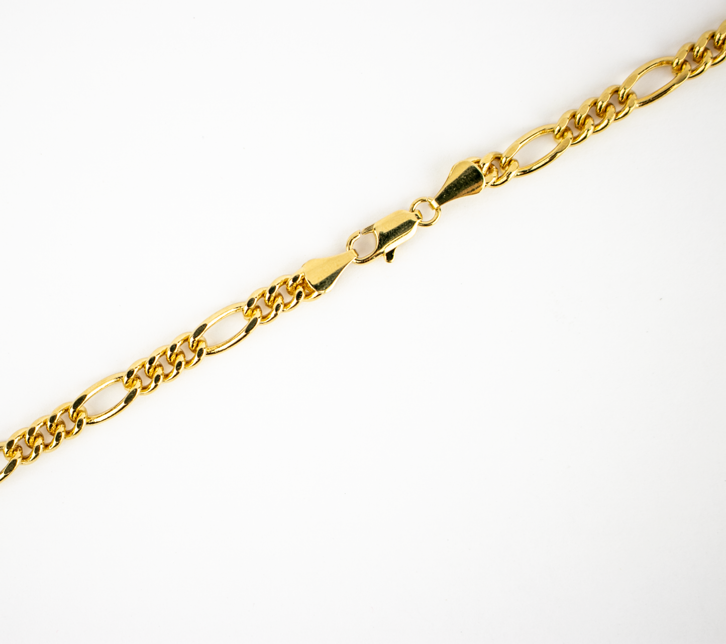 FIGARO LINK CHAIN GOLD FILLED 3MM (CAD-F-3)