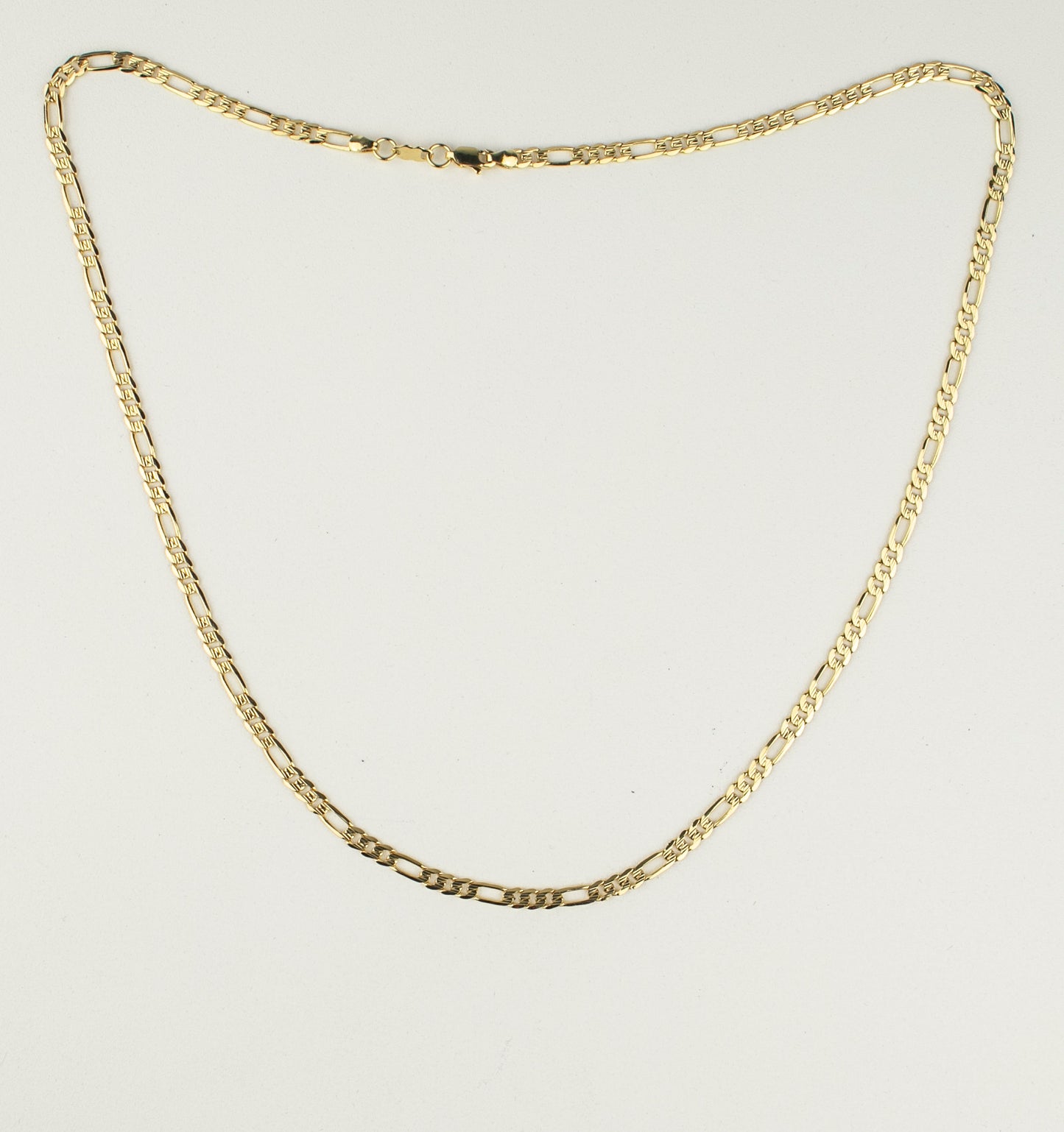 FIGARO LINK CHAIN GOLD FILLED 2MM. (CAD-F-4-01)