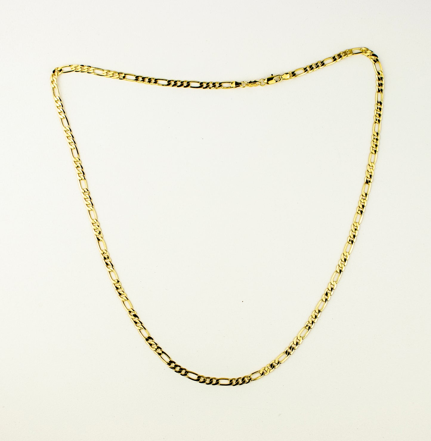 FIGARO LINK CHAIN GOLD FILLED 2MM. (CAD-F-4)