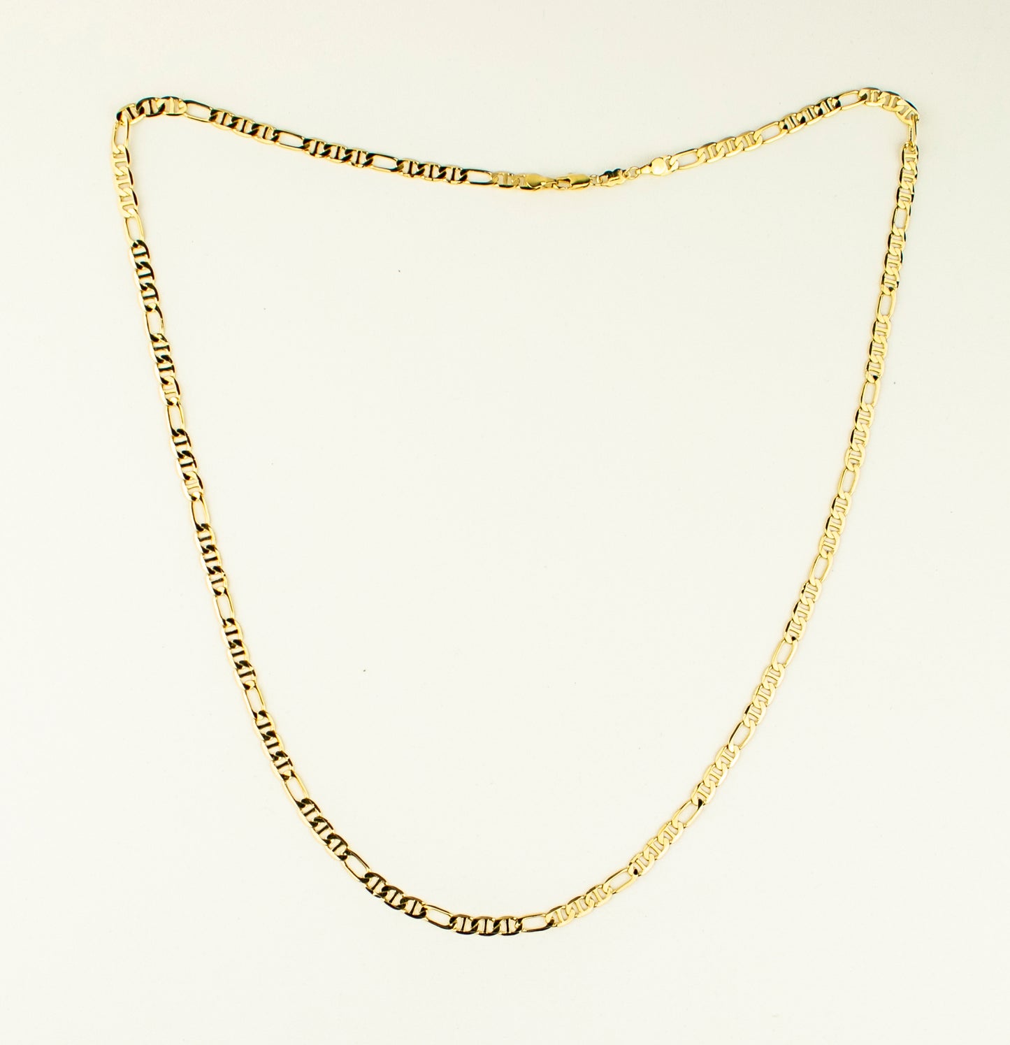 GUCCI/FIGARO LINK CHAIN GOLD FILLED 3MM (CAD-GF-08-02)
