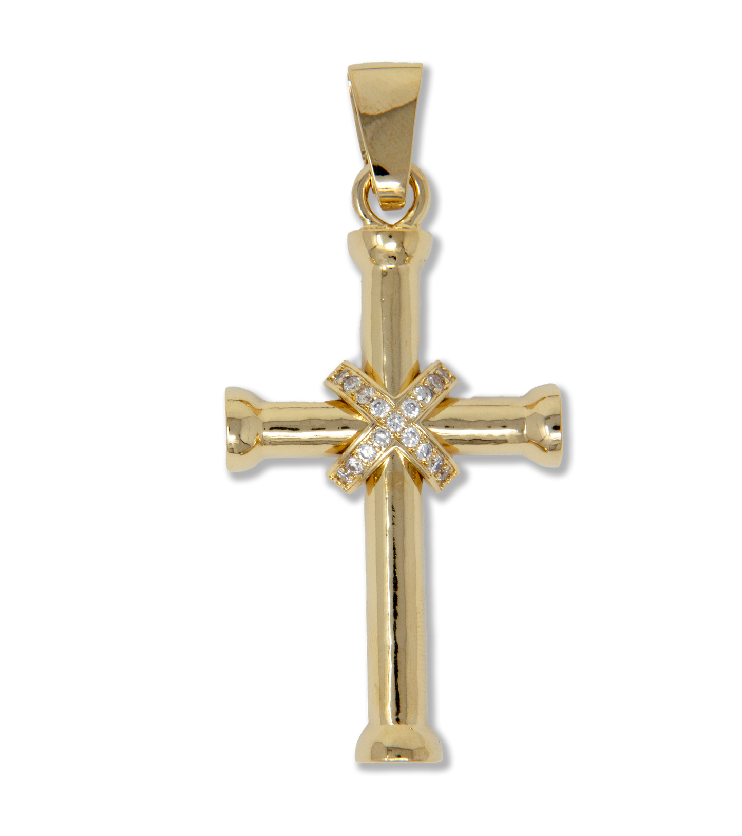 cross with Cubic Zirconia