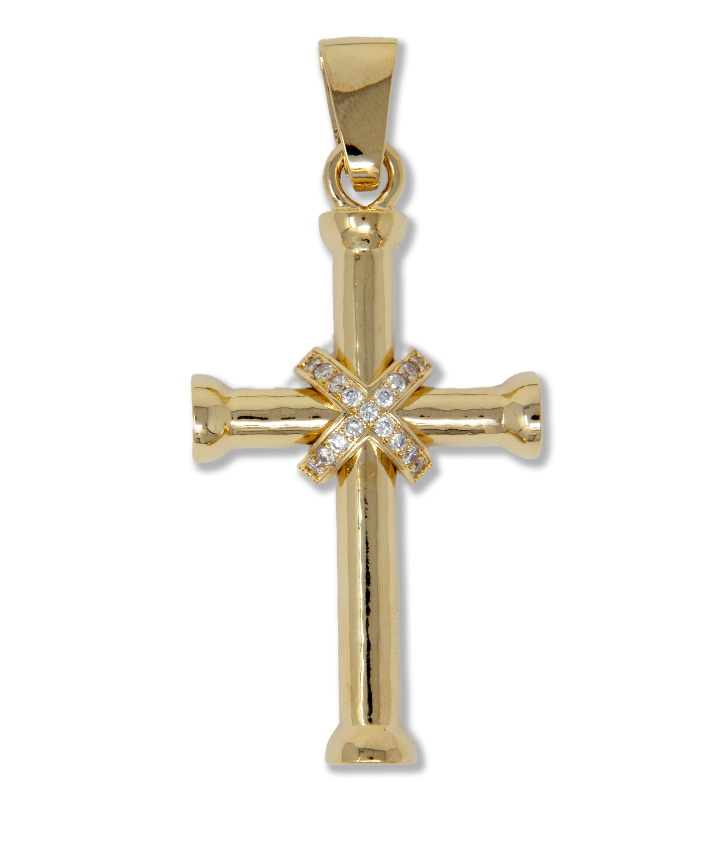 cross with Cubic Zirconia