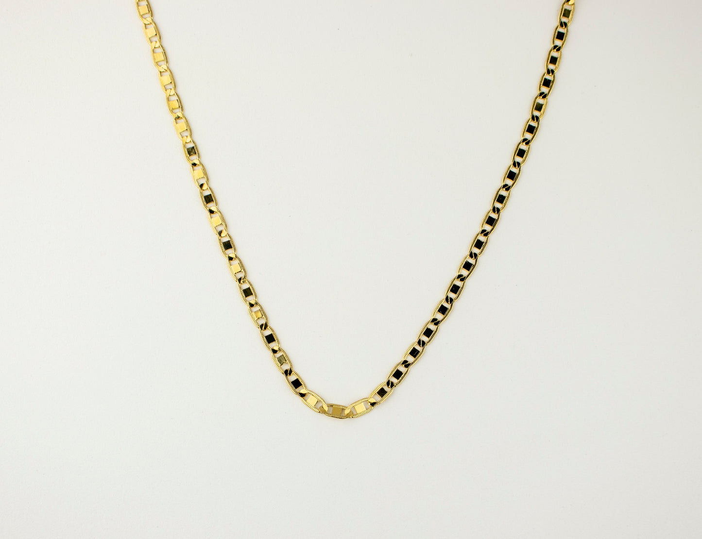 GUCCILINK CHAIN GOLD FILLED 4MM (CAD-G-09)