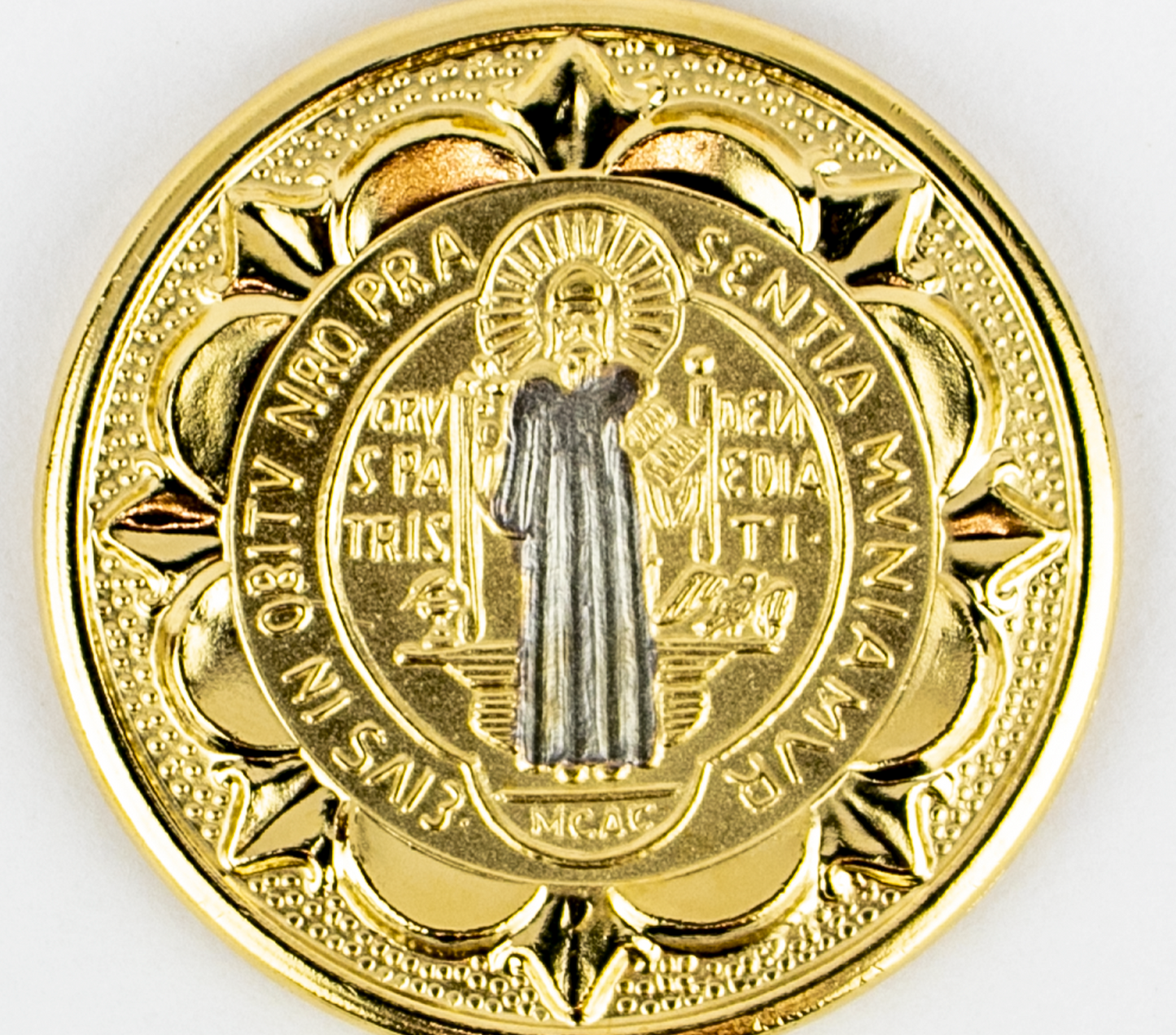 MEDAL SAN BENITO TWO COLORS 1 1/2" (R-4)