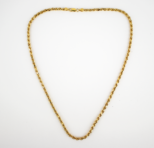 DIAMOND CUT-ROPE CHAIN 1mm (R-110)