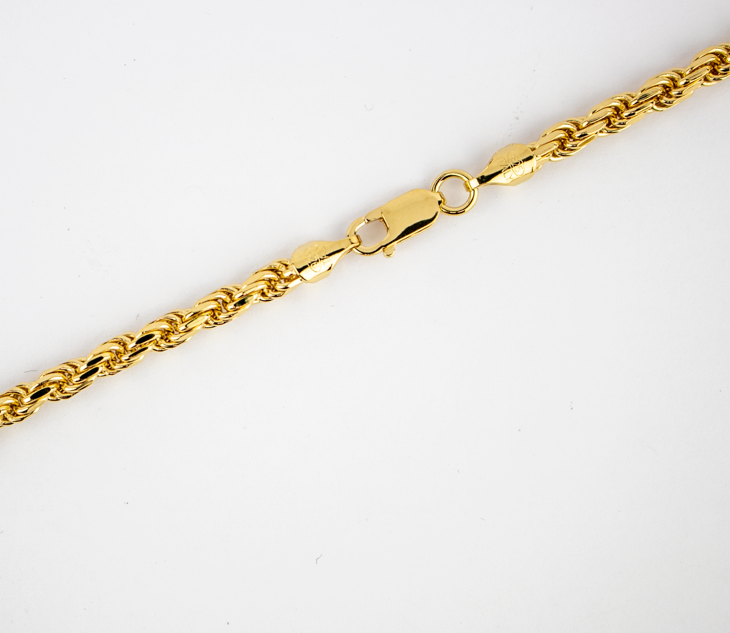 DIAMOND CUT-ROPE CHAIN 24"/2mm (R-130)