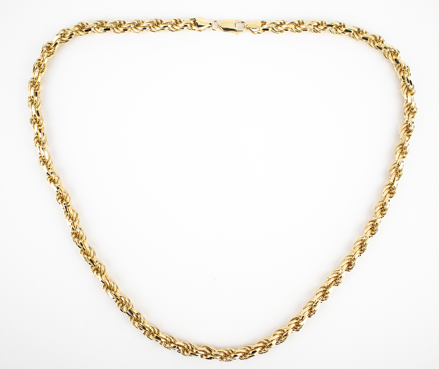 DIAMOND CUT-ROPE CHAIN 24"/5mm (R-145)