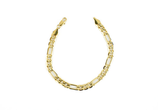 FIGARO LINK CHAIN BRACELET